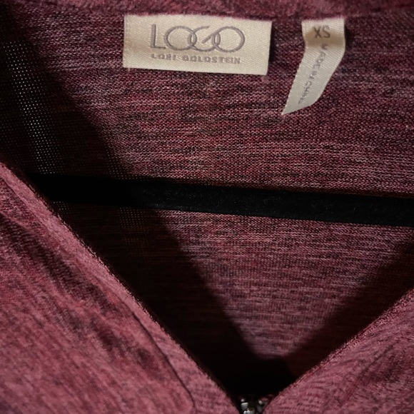 LOGO Burgundy Sweater - Picture 3 of 3
